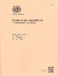 Book Cover for Report of the Committee on Conferences for 2012 by United Nations