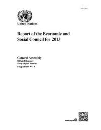 Book Cover for Report of the Economic and Social Council for 2013 by Department of General Assembly Affairs and Conference Services United Nations