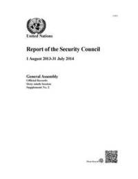 Book Cover for Report of the Security Council by United Nations, United Nations