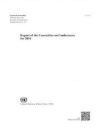 Book Cover for Report of the Committee on Conferences for 2016 by United Nations Department for General Assembly and Conference Management