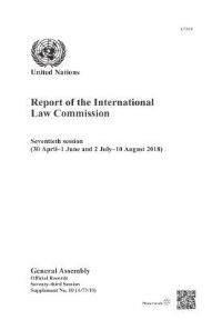 Book Cover for Report of the International Law Commission by United Nations Office of Legal Affairs
