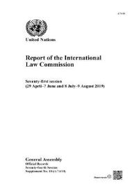 Book Cover for Report of the International Law Commission by United Nations Department for General Assembly and Conference Management
