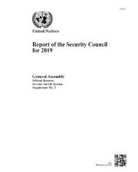 Book Cover for Report of the Security Council 2019 by United Nations Department for General Assembly and Conference Management