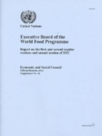 Book Cover for Report of the Executive Board of the World Food Programme by United Nations