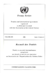Book Cover for Treaty Series 2399 I Annex A by United Nations