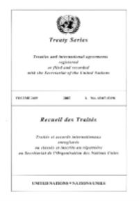 Book Cover for Treaty Series 2409 I by United Nations