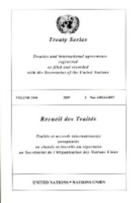 Book Cover for Treaty Series 2446 I by United Nations