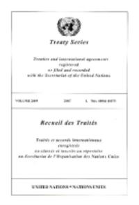 Book Cover for Treaty Series 2449 I by United Nations