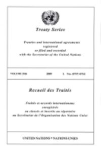 Book Cover for Treaty Series 2566 by United Nations