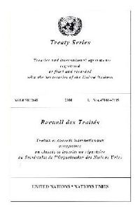 Book Cover for Treaty Series 2624 by Office of Legal Affairs