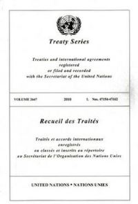 Book Cover for Treaty Series 2647 by Office of Legal Affairs