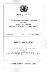 Book Cover for Treaty Series 2648 by Office of Legal Affairs