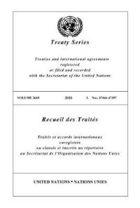 Book Cover for Treaty Series 2669 by Office of Legal Affairs