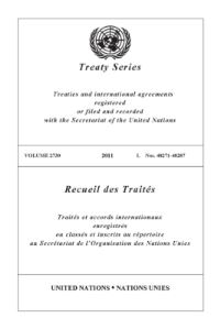 Book Cover for Treaty Series 2730 by United Nations Office of Legal Affairs