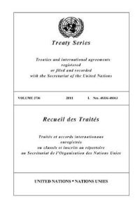 Book Cover for Treaty Series. 2736 by 
