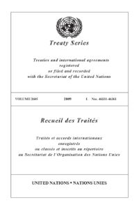 Book Cover for Treaty Series 2605 by Office of Legal Affairs United Nations