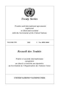 Book Cover for Treaty Series 2755 by United Nations, Office of Legal Affairs