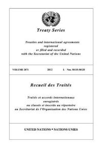 Book Cover for Treaty Series 2871 (English/French Edition) by United Nations Office of Legal Affairs