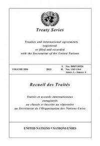 Book Cover for Treaty Series 2896 (Bilingual Edition) by United Nations Office of Legal Affairs