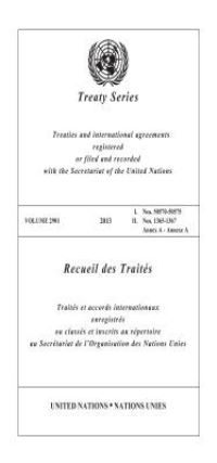 Book Cover for Treaty Series 2901 (English/French Edition) by United Nations Office of Legal Affairs