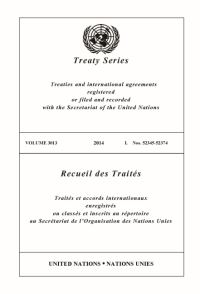 Book Cover for Treaty Series 3013 by United Nations