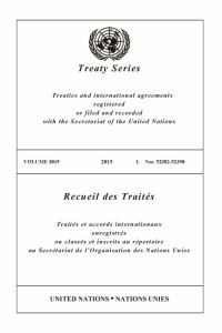 Book Cover for Treaty Series. 3015 by United Nations