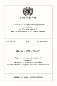 Book Cover for Treaty Series 3025 (English/French Edition) by United Nations Office of Legal Affairs