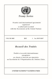 Book Cover for Treaty Series 3035 (English/French Edition) by United Nations Office of Legal Affairs