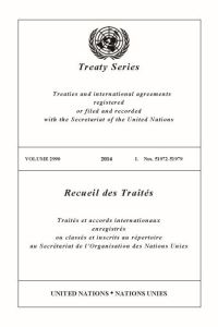 Book Cover for Treaty Series 2990 (English/French Edition) by United Nations Office of Legal Affairs