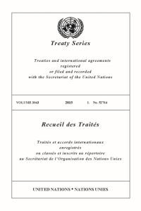 Book Cover for Treaty Series 3043 by United Nations Office of Legal Affairs
