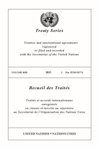 Book Cover for Treaty Series 3053 (English/French Edition) by United Nations Office of Legal Affairs