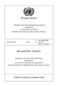 Book Cover for Treaty Series 2999 by United Nations
