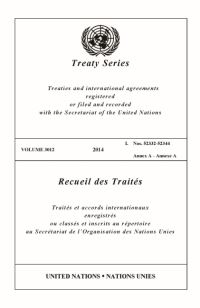 Book Cover for Treaty Series 3012 (English/French Edition) by United Nations Office of Legal Affairs