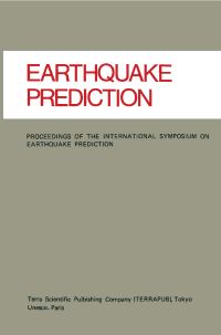 Book Cover for Earthquake Prediction by UNESCO