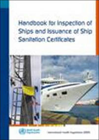Book Cover for Handbook for Inspection of Ships and Issuance of Ship Sanitation Certificates by World Health Organization