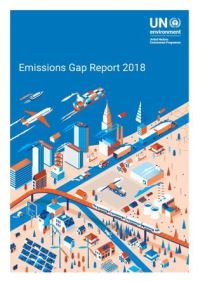 Book Cover for Emissions Gap Report 2018 by United Nations