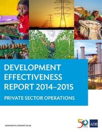 Book Cover for Development Effectiveness Report 2014-2015 by Asian Development Bank