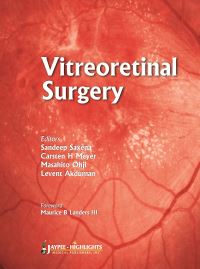 Book Cover for Vitreoretinal Surgery by Sandeep Saxena