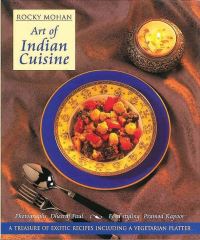 Book Cover for Art of Indian Cuisine by Rocky Mohan