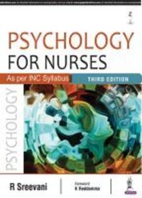 Book Cover for Psychology for Nurses by R Sreevani