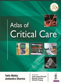 Book Cover for Atlas of Critical Care by Yatin Mehta, Jeetendra Sharma