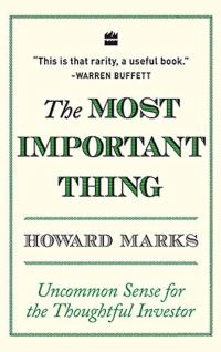 Book Cover for The Most Important Thing by Howard Marks