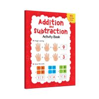 Book Cover for Addition and Subtraction Activity Book for Children - 80+ Activities Inside by 