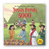 Book Cover for Jesus Feeds 5000 by Wonder House Books