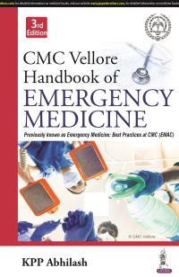 Book Cover for CMC Vellore Handbook of Emergency Medicine by KPP Abhilash