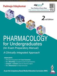 Book Cover for Pharmacology for Undergraduates by Padmaja Udaykumar