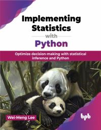 Book Cover for Implementing Statistics With Python by WeiMeng Lee