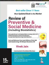 Book Cover for Review of Preventive & Social Medicine (Including Biostatistics) by Vivek Jain