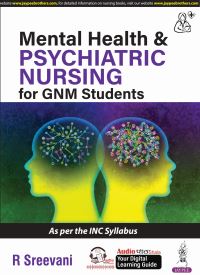 Book Cover for Mental Health & Psychiatric Nursing for GNM Students by R Sreevani