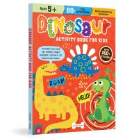 Book Cover for Dinosaur Activity Book For Kids by Wonder House Books